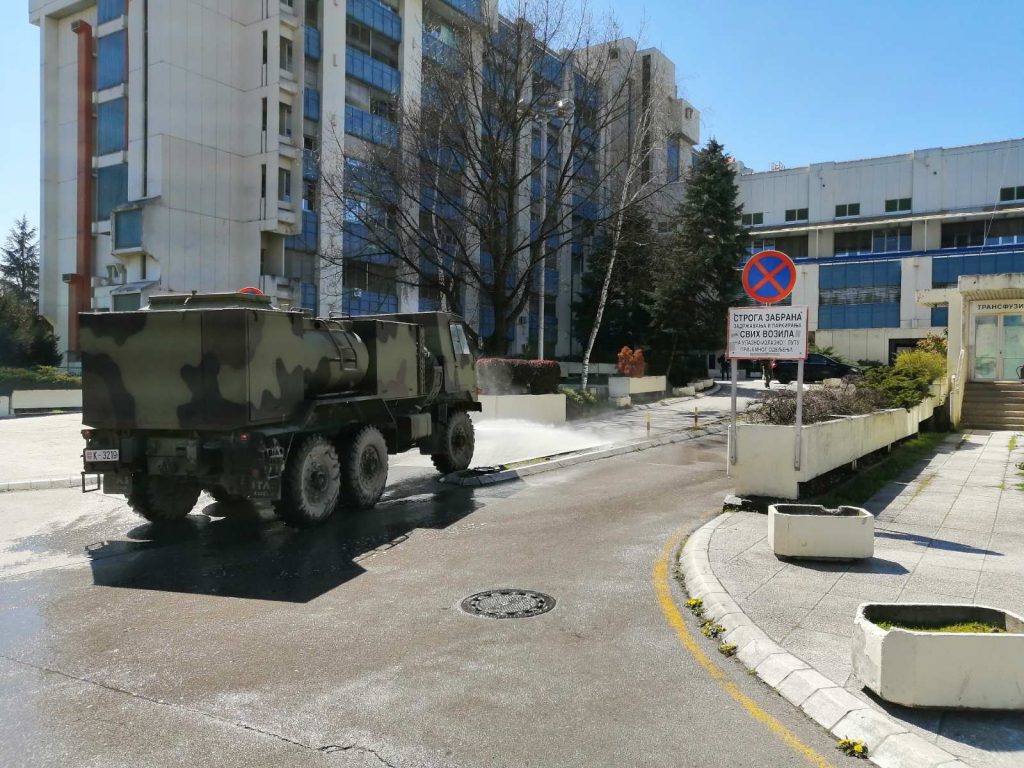 ИЗВРШЕНА ДЕЗИНФЕКЦИЈА БОЛНИЧКОГ КРУГА