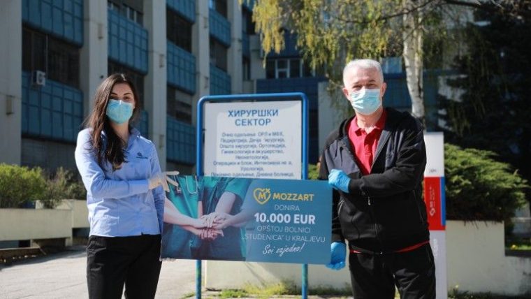 ЈОШ ЈЕДНА ДОНАЦИЈА КОМПАНИЈЕ ”MOZZART”