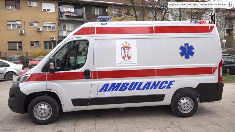Најновије санитетско возило за краљевачку болницу