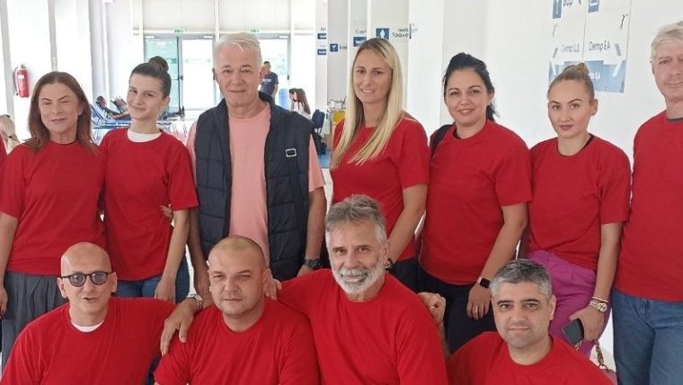 УСПЕШНО СПРОВЕДЕНА ЈОШ ЈЕДНА АКЦИЈА                     ДОБРОВОЉНОГ ДАВАЊА КРВИ