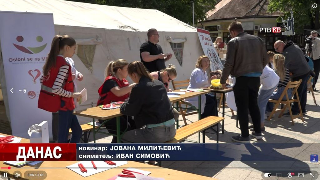 Упис у Национални регистар донора матичних ћелија у Краљеву