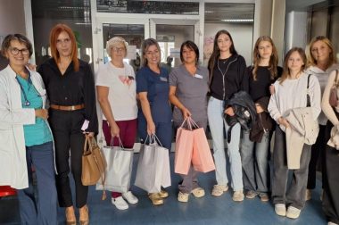 Сто пелена, много пажње: Јубилеј МТШ „14. октобар“ почео хуманим гестом